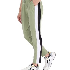 Olive Grey Casual Pant For Women