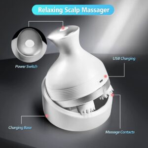 Electric Scalp Massage USB Scalp Massager with 76 Massage Spots