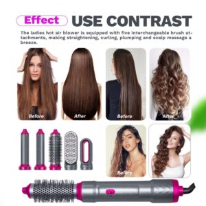 5 IN 1 HOT HAIR DRYER BRUSH