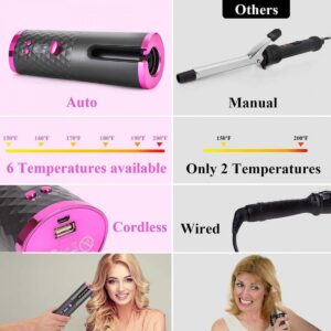 Wirless USB Auto Hair Curler