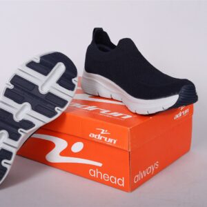 Adrun Black Sport Shoes