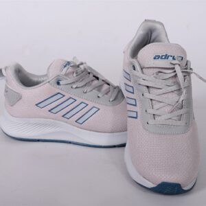 Ad Light Grey Top Lace-Up Running Shoes