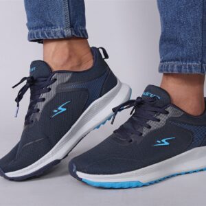 Ad  Blue Top Lace-Up Running Shoes