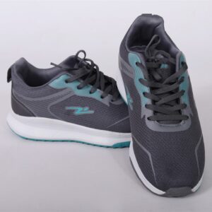 Grey Ad Top Lace-Up Running Shoes