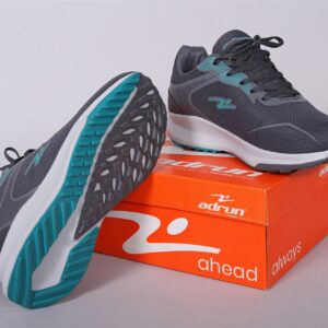 Grey Ad Top Lace-Up Running Shoes