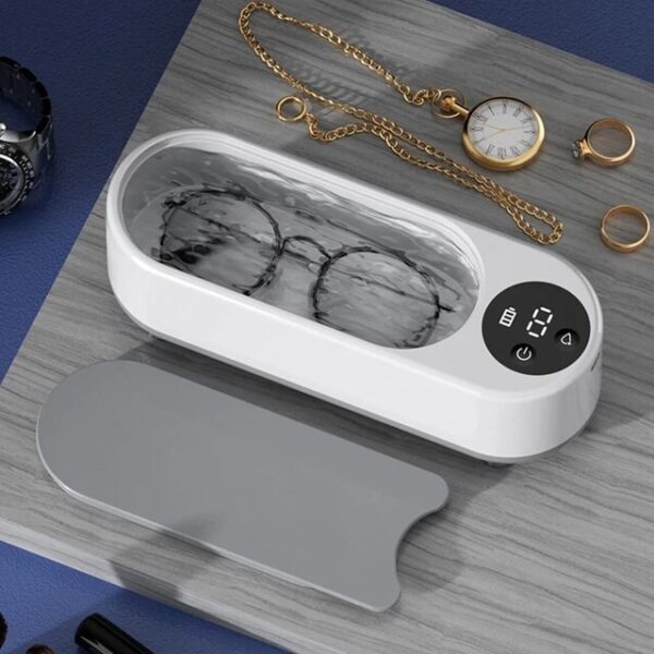 ULTRASONIC VIBRATION EYEGLASS CLEANER