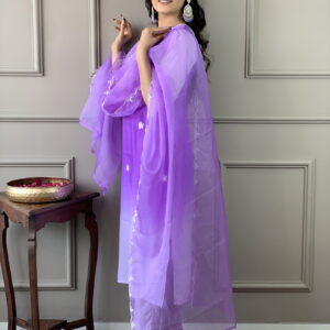 Beautiful  Designer Kurta  With Pant And Dupatta