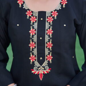 Designer Pure Chanderi  Kurta With Pant And Beautiful Dupatta